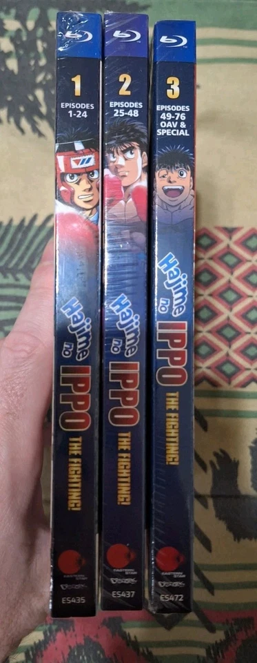 Hajime no Ippo The Fighting! TV Series Blu-ray Collection 1-3 (OOP) Discotek - Image 3 of 3