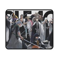Anime Bleach Gaming Mouse Pad Non-Slip Toshiro Kenpachi Yamamoto Mayuri
