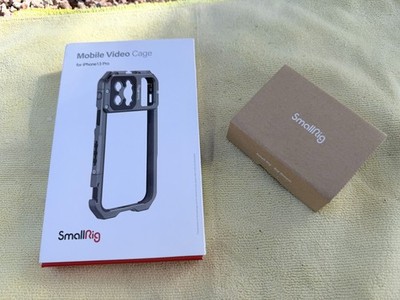 SmallRig iPhone 13 Pro Video Cage Bundle   Includes 17mm Threaded Lens Backplate