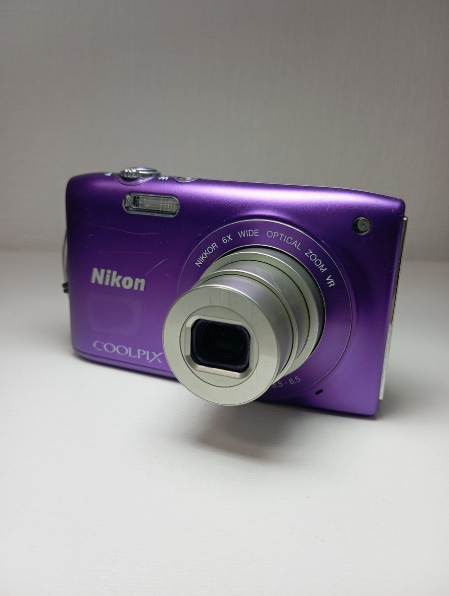 Nikon Coolpix S3300 camera purple 16 MP | eBay Nikon Coolpix S3300 camera purple 16 MP | eBay