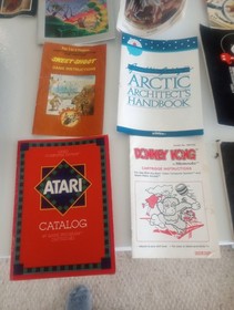 Atari Video Game Console System with storage case