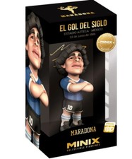 Figura BT Maradona Argentina Gol del Siglo Edición Limitada Minix 12 cm