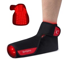 Cordless Red Light Therapy Wrap Wearable Near Infrared 5000mAh Foot Ankle 7-12