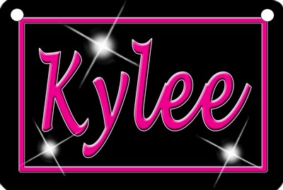 Custom Name Bicycle License Plate Your Colors Size 2-3/4''x4-1/2'' Boys Girls