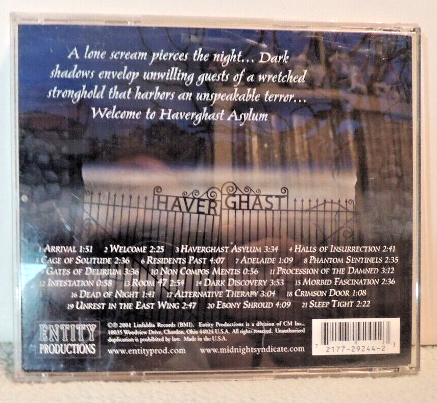 Midnight Syndicate CD Gates of Delirium, MS 1004CD, 2001 | eBay