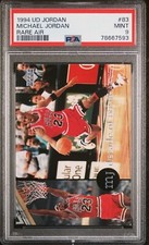 1994 Upper Deck Jordan #32 Michael Jordan Rare Air PSA 9 Mint Chicago Bulls HOF!