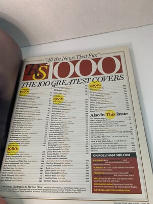 Rolling Stone Magazine 1000th Issue Special Collector's Edition