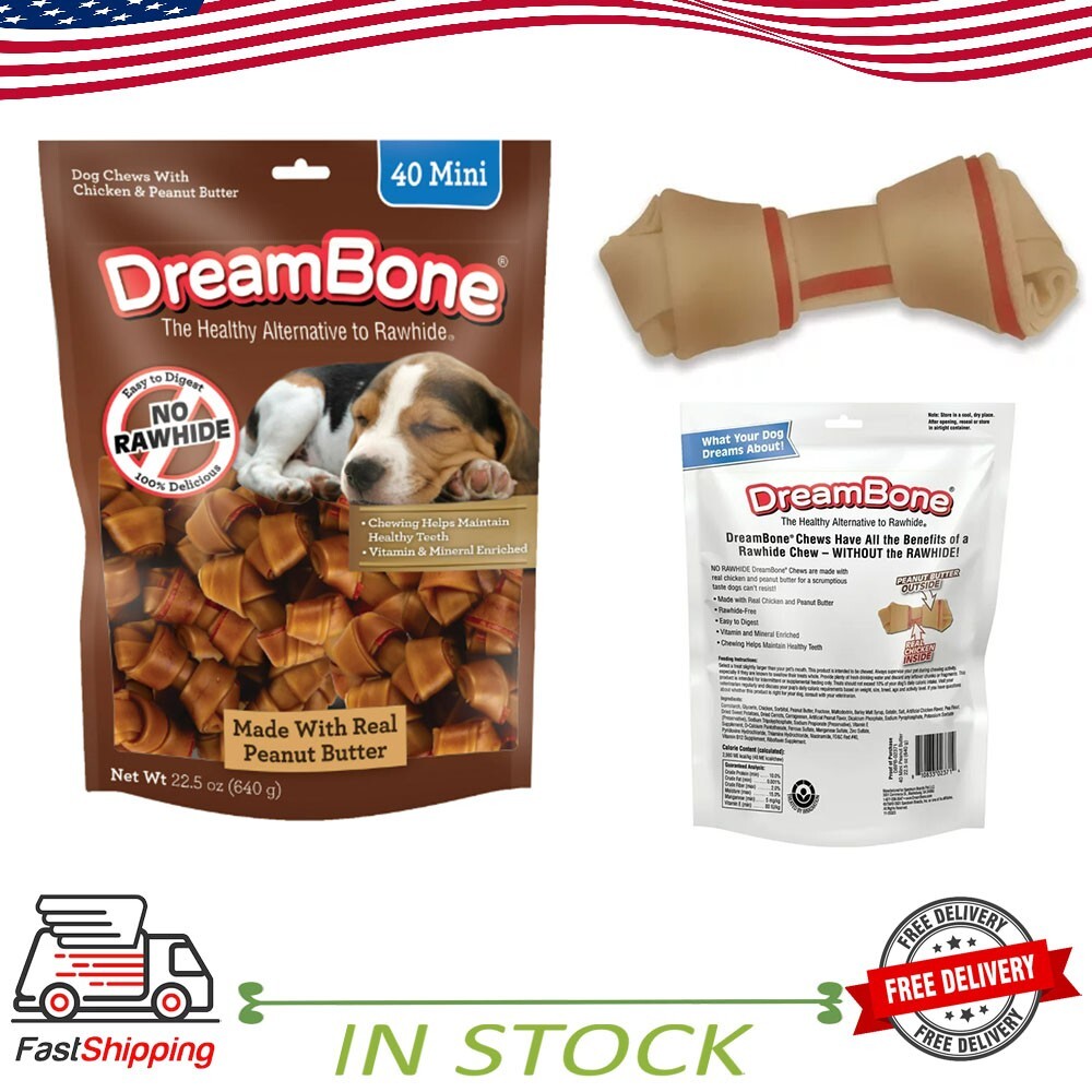 Smart Bones DreamBone DreamSticks With Real Peanut Butter Rawhide - Main Image