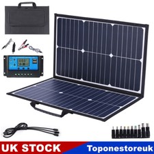 100W Faltbares Solarpanel SolartascheTragbares Solarpaket Stromversorgung