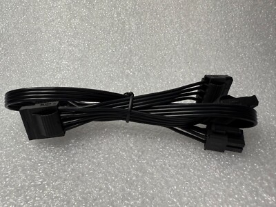 Corsair Type 4 Modular Power Supply Cable 6-Pin to 4 Molex Connectors 34-0 00373