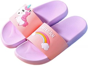 unicorn slide sandals