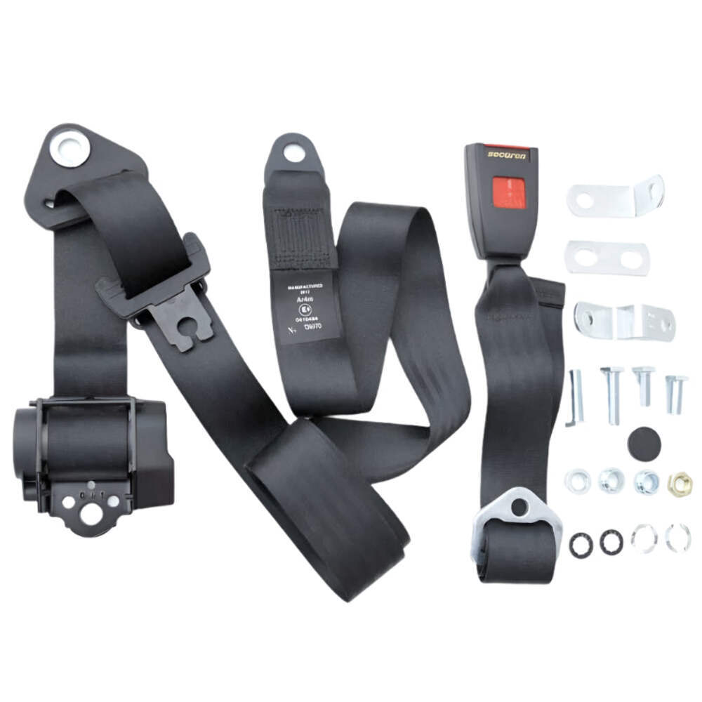 Securon Retractable Seat Belt with Webbing Buckle