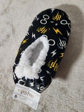 Harry Potter Pull On Slipper Socks Size Youth Shoe Size 4-7 Solemnly Up To No