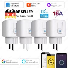 WLAN Steckdose mit Strommessung Energiekostenmesser Stromzähler WiFi Smart …
