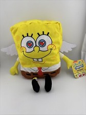 Spongebob Squarepants 10" Stuffed Plush Cupid Angel Valentines Gift NWT