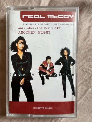 Cassette Tape Single  - Real McCoy - Love & Devotion - Another Night