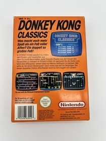 ‼️NINTENDO NES SPIEL DONKEY KONG CLASSICS OVP CIB - Komplett - Sammler Zustand‼️