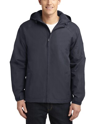 JustBlanks Men's Hooded Water-Resistant Jacket - JBJ327
