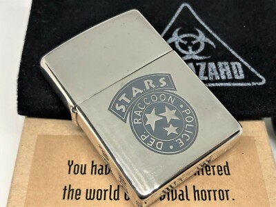 Rare ZIPPO Limited Edition BIOHAZARD STARS Raccoon City Police