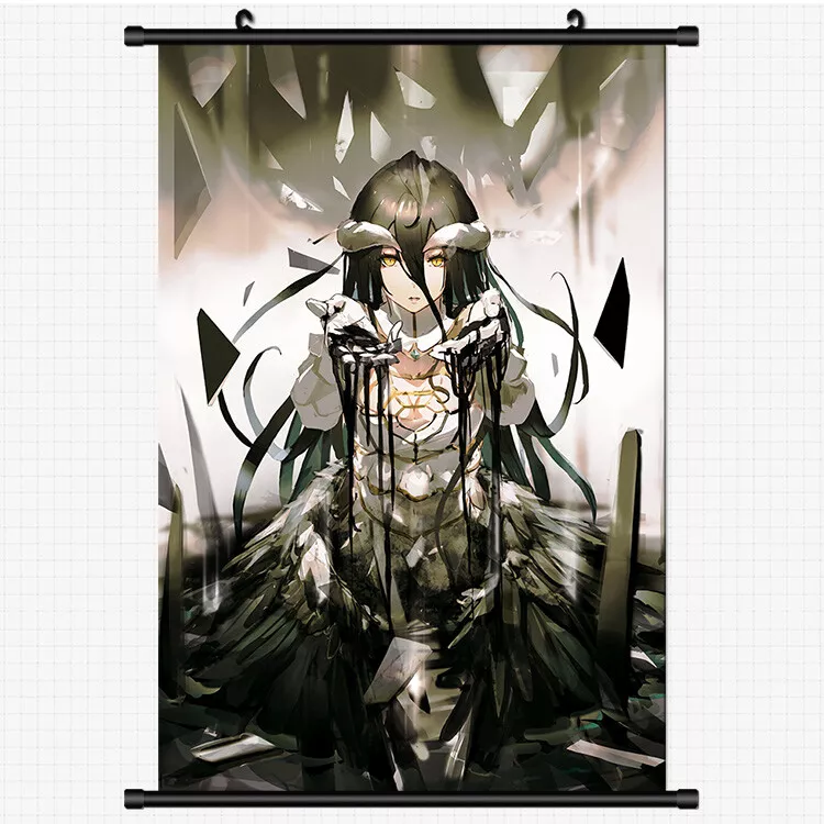 Overlord Anime Wall Art Home Decoration Scroll Poster