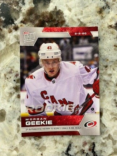 2019 TOPPS NOW NHL 9-STICKER PACK WEEK 23 PRINT RUN 609 STICKER NUMBERS #199-207 - Picture 6 of 10