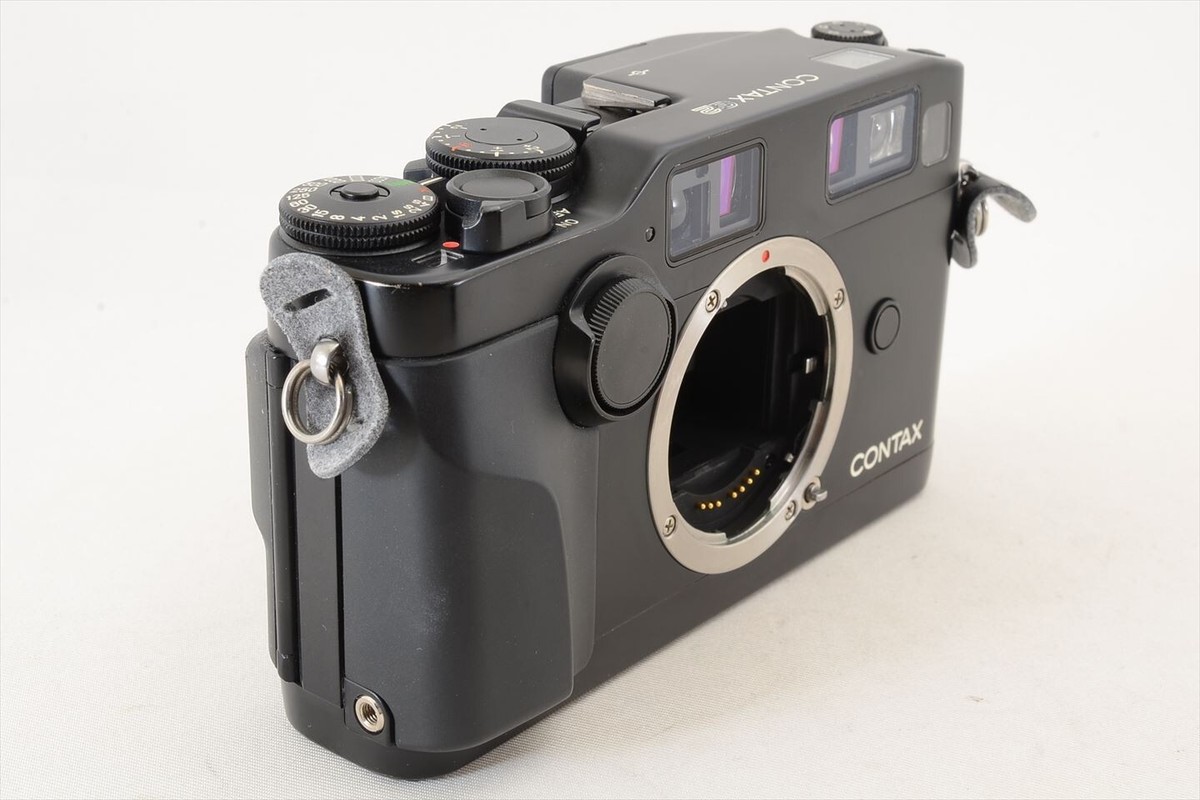 極美品 CONTAX G2 BLACK LIMITEDフィルムカメラ Vintage CONTAX G2 BLACK Autofocus Rangefinder Camera W
