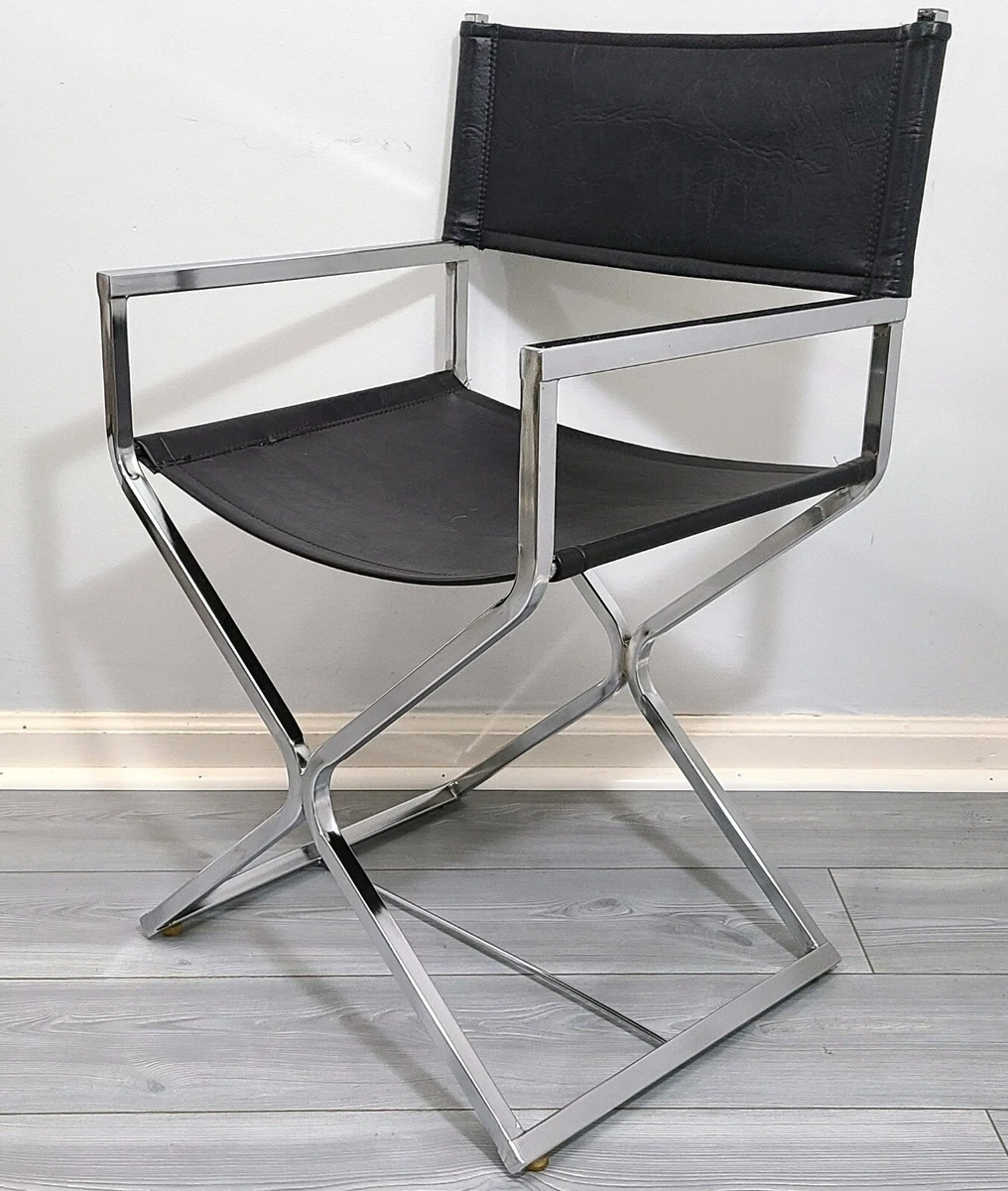 Chrome directors chair clearance