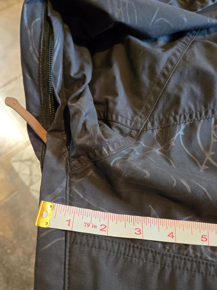 BODY GLOVE 2000 Hombres Talla XL Chaqueta de Esquí/Snowboard Negra Doble Cremallera Exterior Foto 4 de 4