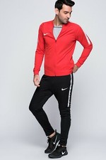 Nike Dry Squad Football Tracksuit Red/Black - XL - New 859281 657