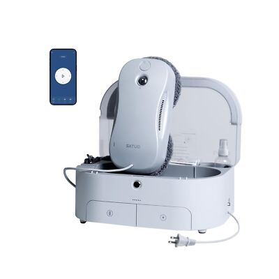 Satuo S9PRO Window Cleaning Robot,Window Cleaner Robot with Portable Station ...