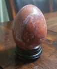 Italian Marble Collectible Egg On Stand Franklin Mint 1990