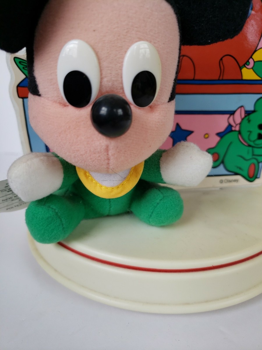 Vintage Disney Dolly Toy Baby Mickey Mouse Nursery Lamp Night