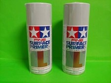2 Pack Tamiya 87064 Grey Fine Surface Primer L Spray Paint Can 180ml