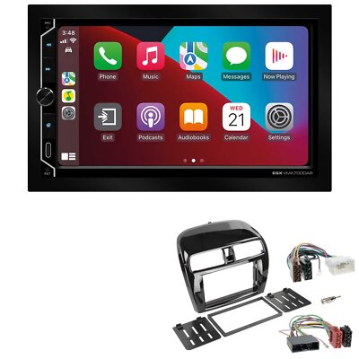 Wifi Apple CarPlay Android Auto Autoradio für Mitsubishi Spacestar mit Gitter