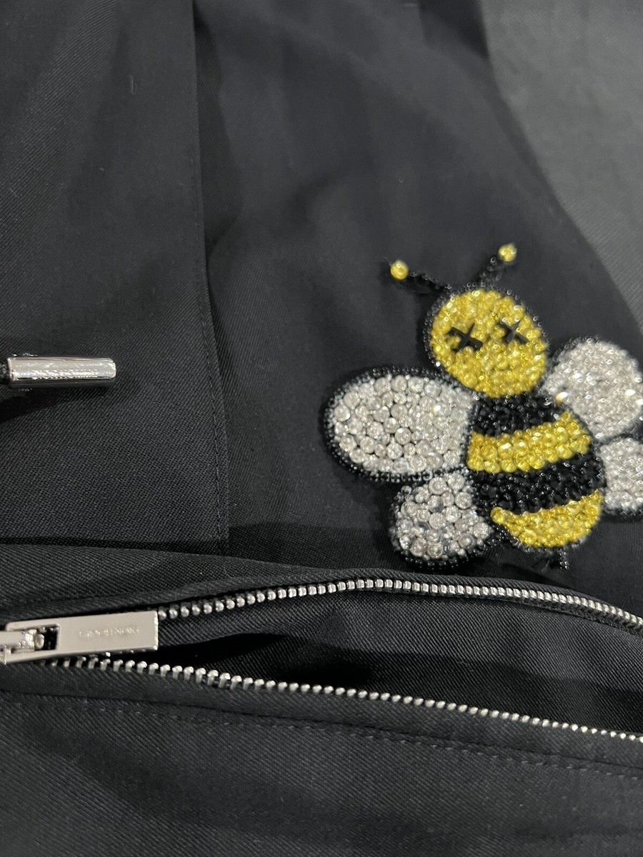 ディオール × カウズ BEE刺繍 ジップディテール ジョガーパンツ サイズ 