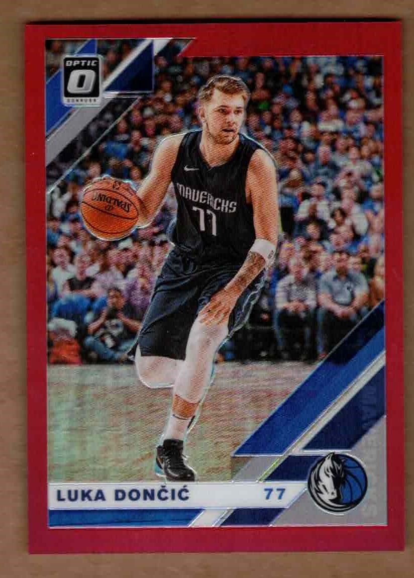 2019-20 Donruss Optic Red #16 Luka Doncic #75/99