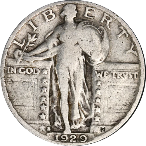 1929-S Standing Liberty Quarter