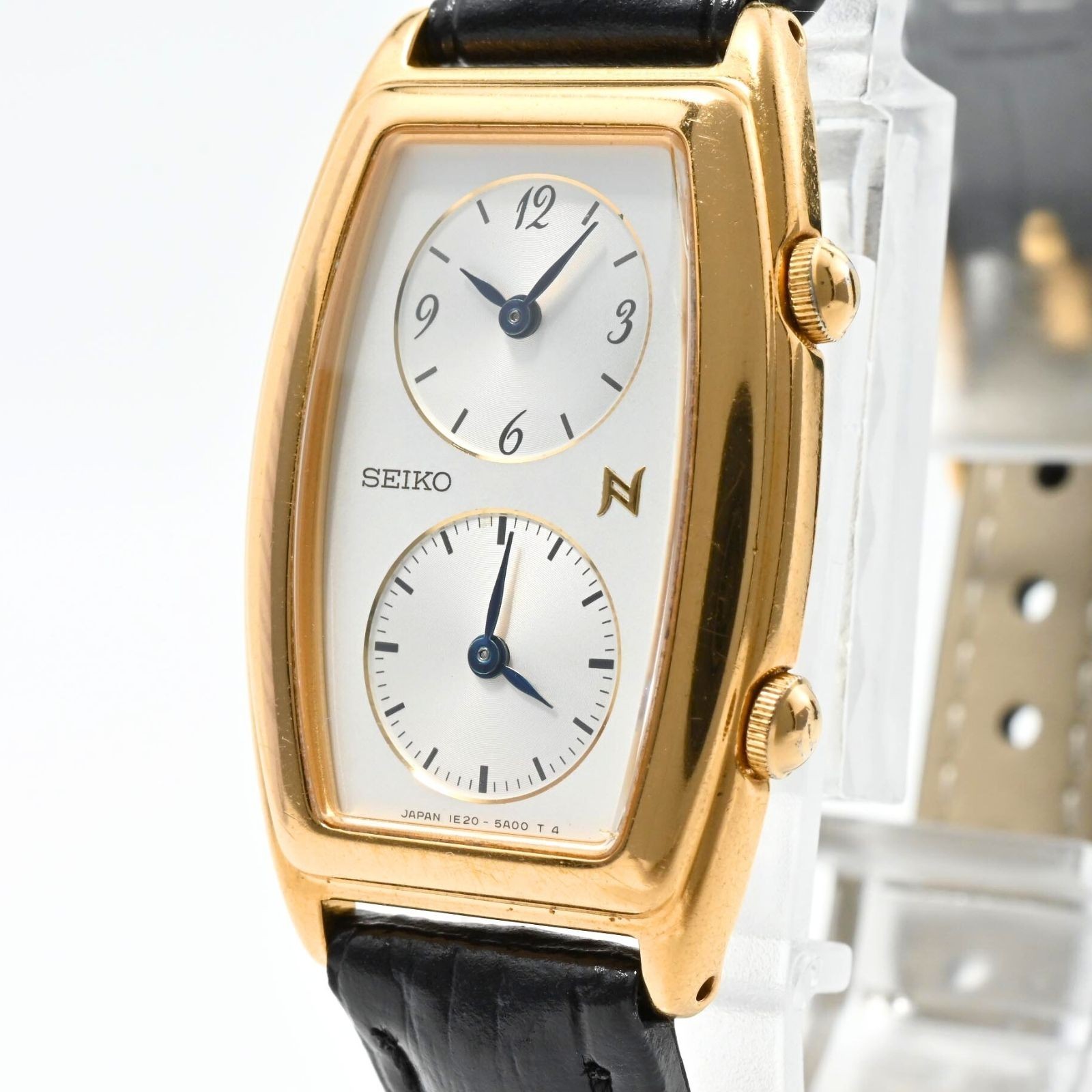 [Near MINT] Seiko Noie 1E20-3A00 21mm White Quartz Women’s Vintage Watch Japan