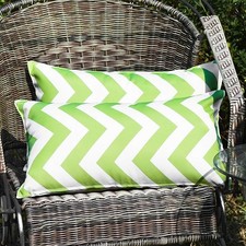 2 Pcs Decorative Outdoor Waterproof Throw Pillow Covers 12 x 20 Inch
