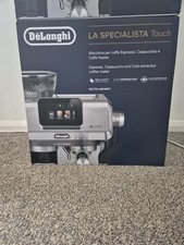 DeLonghi La Specialista Touch Manual Pump Bean to Cup Espresso Coffee Machine