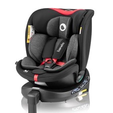 Lionelo Navy Isofix 360 i-Size BLACK RED