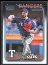 2024 Topps Update Kirby Yates Texas Rangers #US302