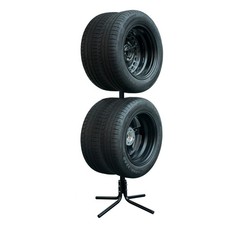 UNITEC Felgenbaum Reifenbaum für 4 PKW Reifen oder Felgen 13 - 17 Zoll