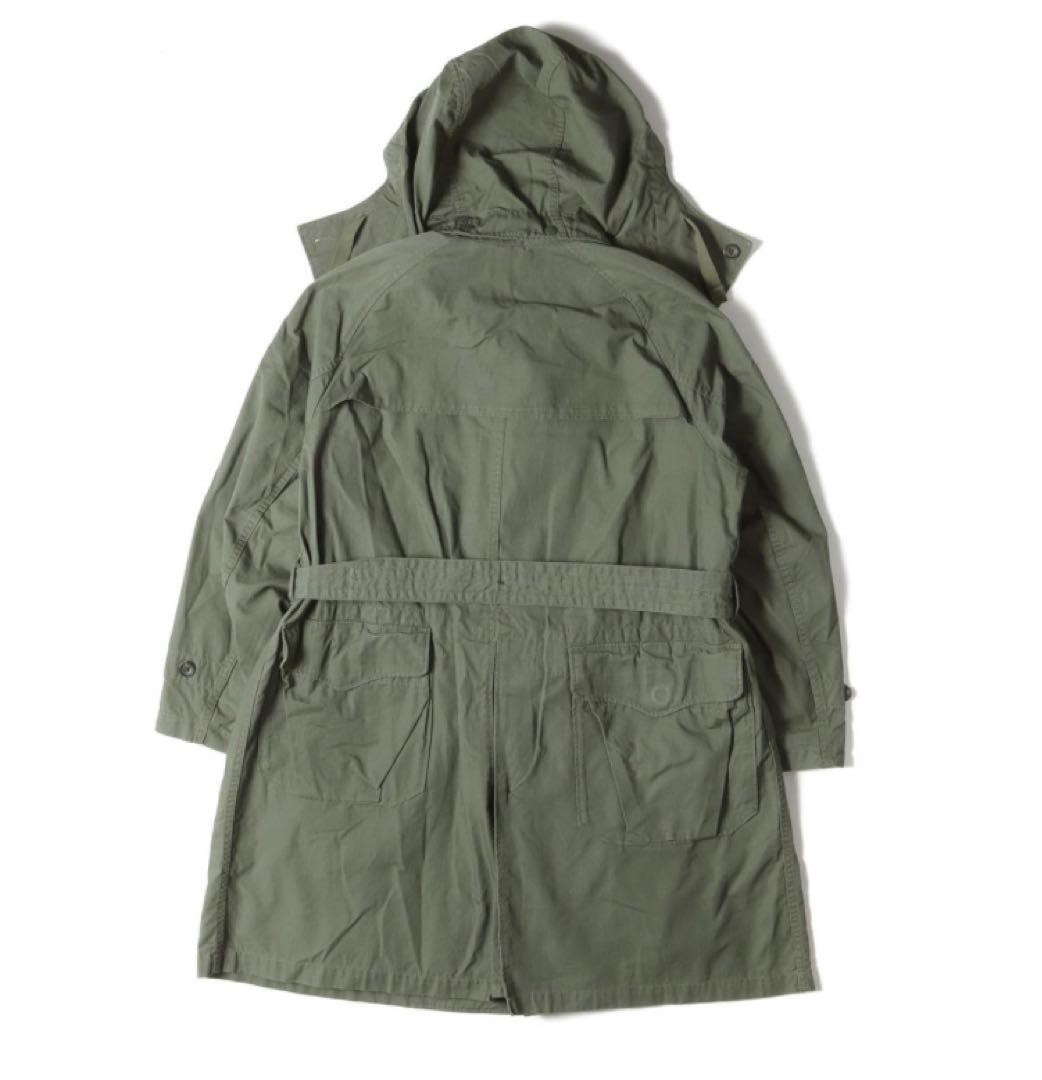Engineered Garments Ripstop Storm Coat Khaki S Ou… - image 2