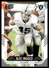 2021 Score #231 Alec Ingold - Las Vegas Raiders