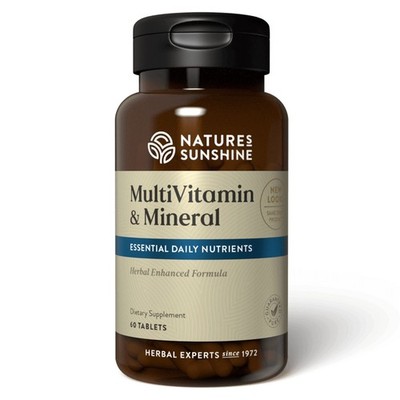 Nature's Sunshine Multiple Vitamins and Minerals, 60 60 Count (Pack of 1)