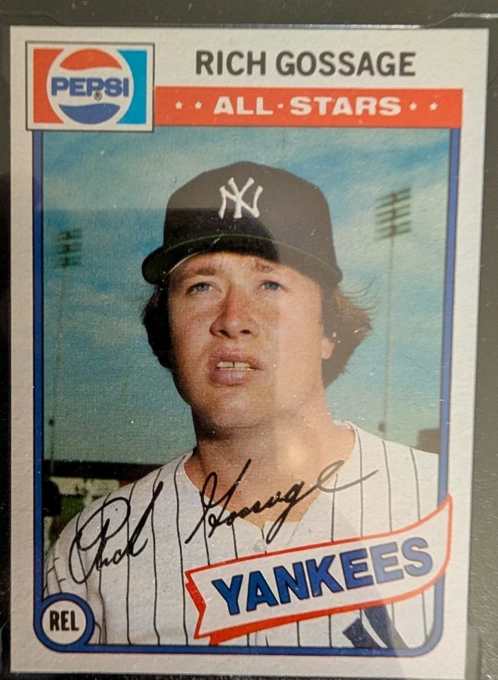 1980 Topps Pepsi-cola #11 Goose Gossage SGC 10 POP 1 NO set Gems EVER Sold Here - Image 3 of 4