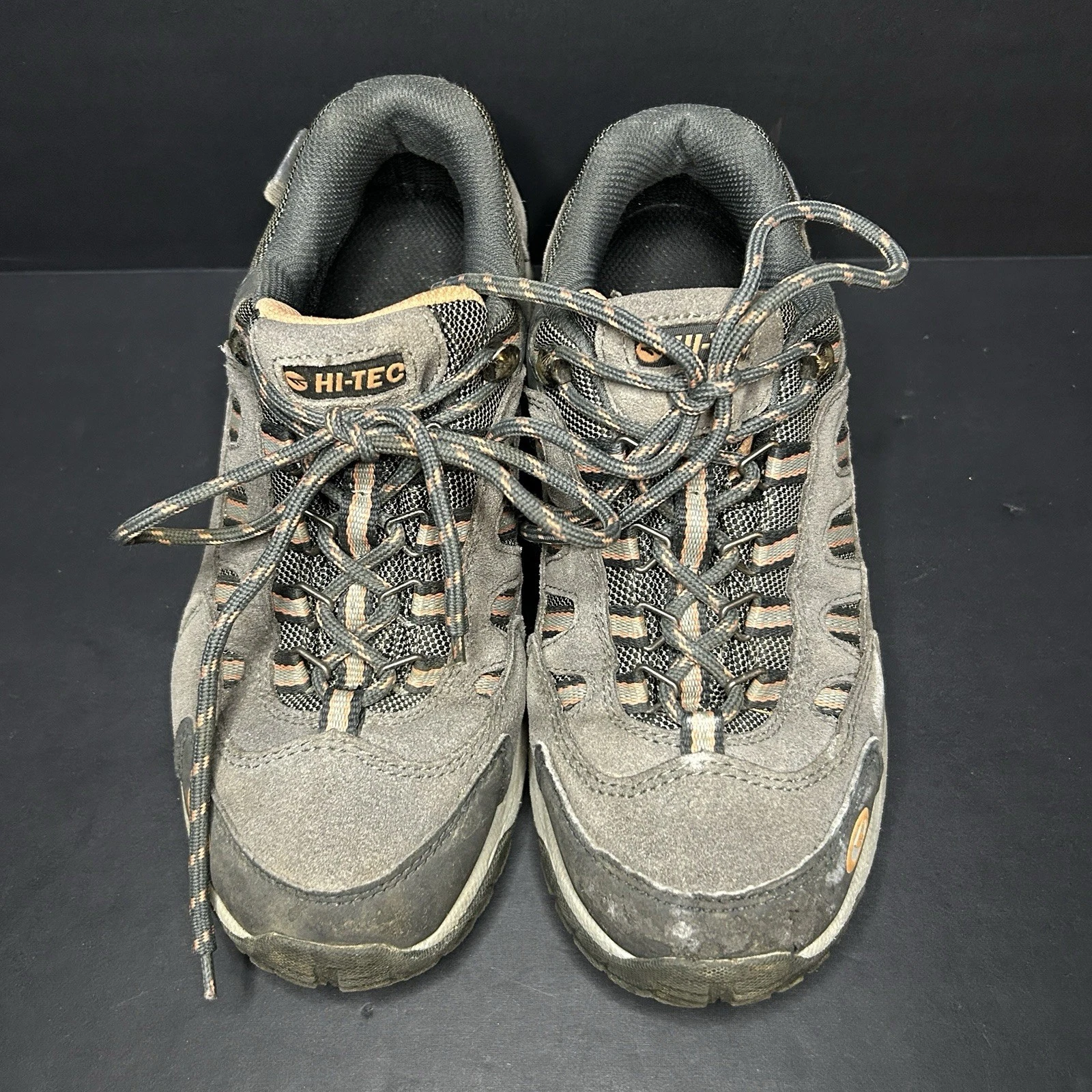 Hi-Tec Bandera Low WP Men's Hiking Shoes Size 7.5 Brown Waterproof