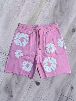 Denim Tears Cotton Wreath Shorts Pink Size XL NWT Men's Streetwear