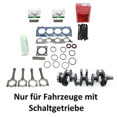 Cylinder Head Gasket Set + Hydro + KW + Connecting Rod for VW 1.4 CMA 036103383AM 036198401